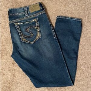 Suki Silver Joga Skinny Jeans